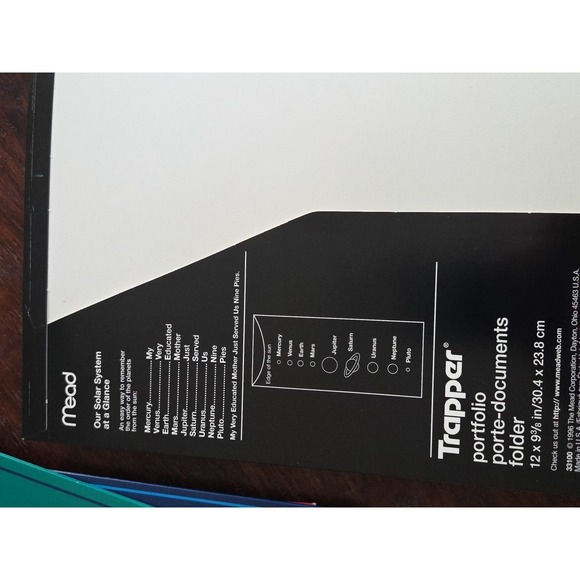 Vtg 6 Pack Mead Trapper Keeper Portfolio 2 Pocket 3 Ring Color Folders 1996 READ - Picture 12 of 16